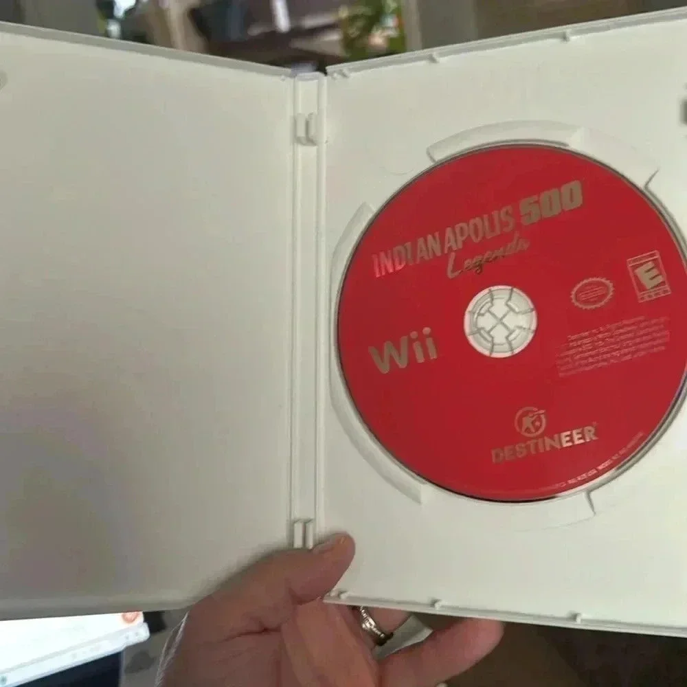 Wii Madden NFL 08 Video Game and Wii Indianapolis 500 Legends